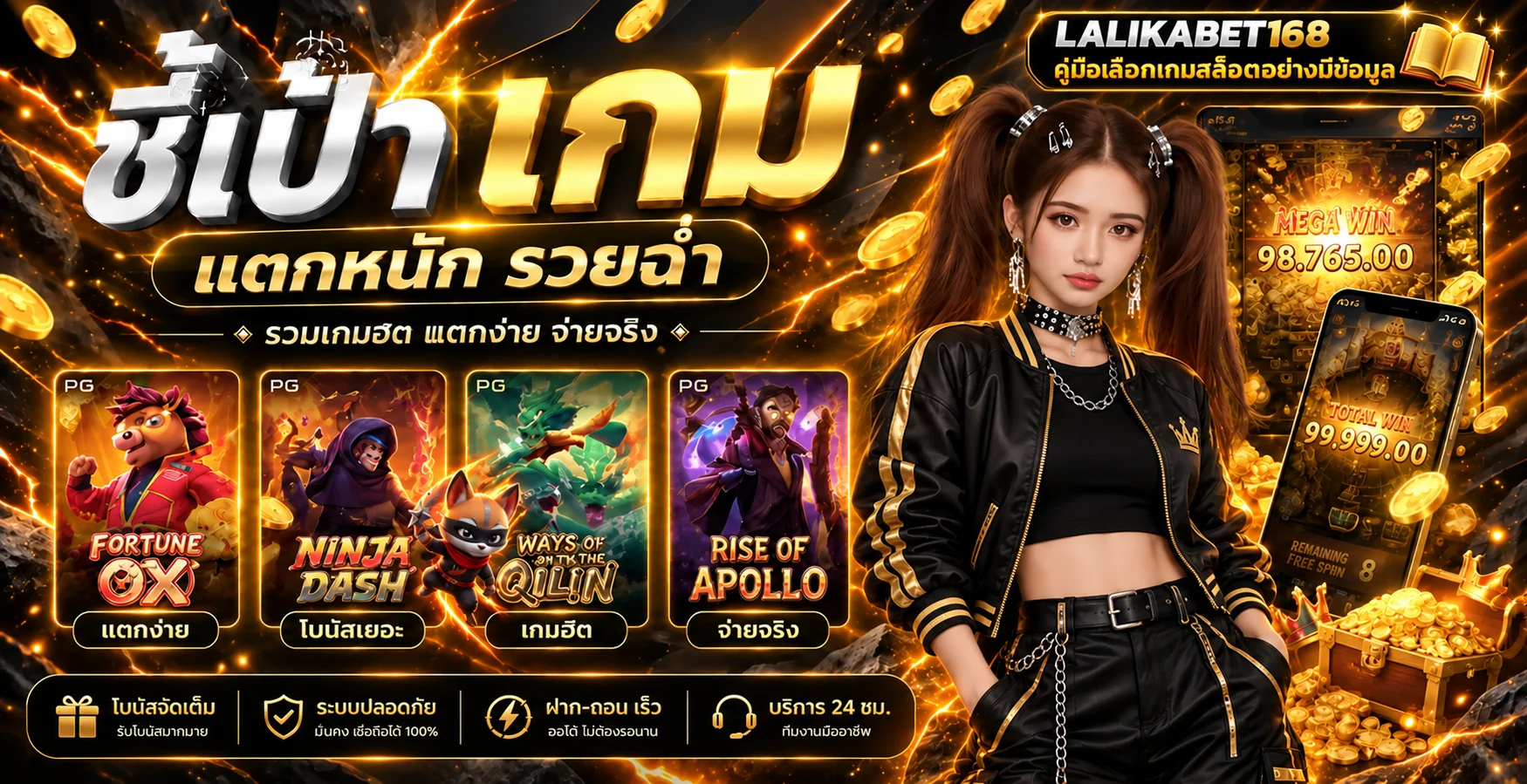 LALIKABET168 คู่มือเลือกสล็อตจาก RTP และความผันผวน